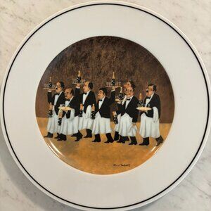 "The Charge of the Bottle Brigade"  - Guy Buffet =- Eschenbach Prozellan, German